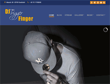 Tablet Screenshot of dj-trigger-finger.com